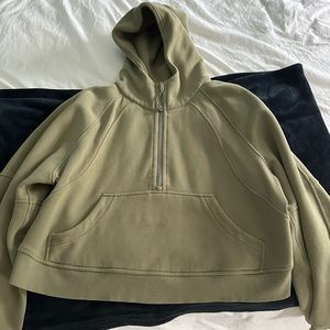 Lulu Lemon Scuba Hoodie Stain on front